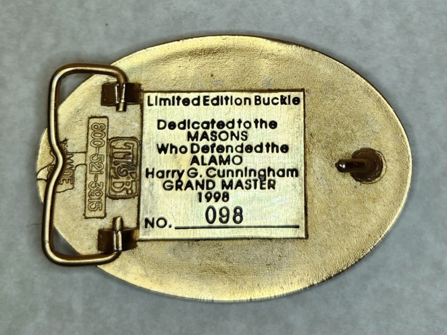 [Buckle Pic Missing] (Click here)